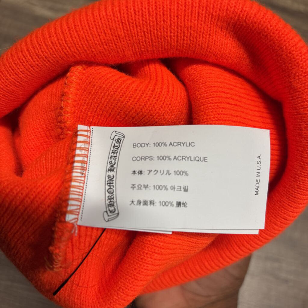 Chrome Hearts CH Beanie Orange