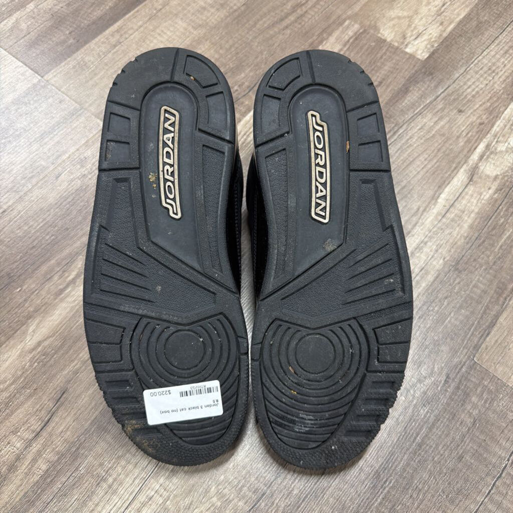 Jordan 3 black cat (no box)