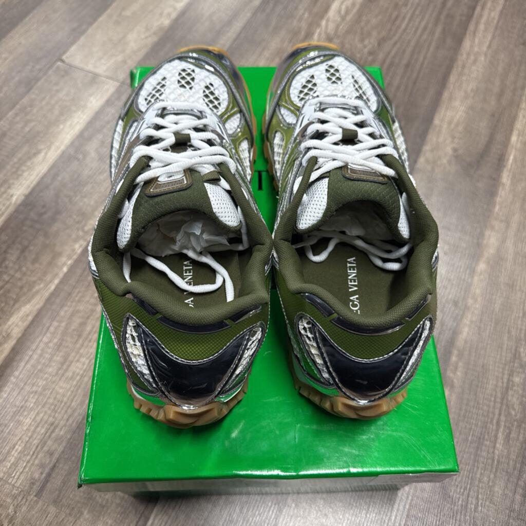Bottega Veneta Olive Silver