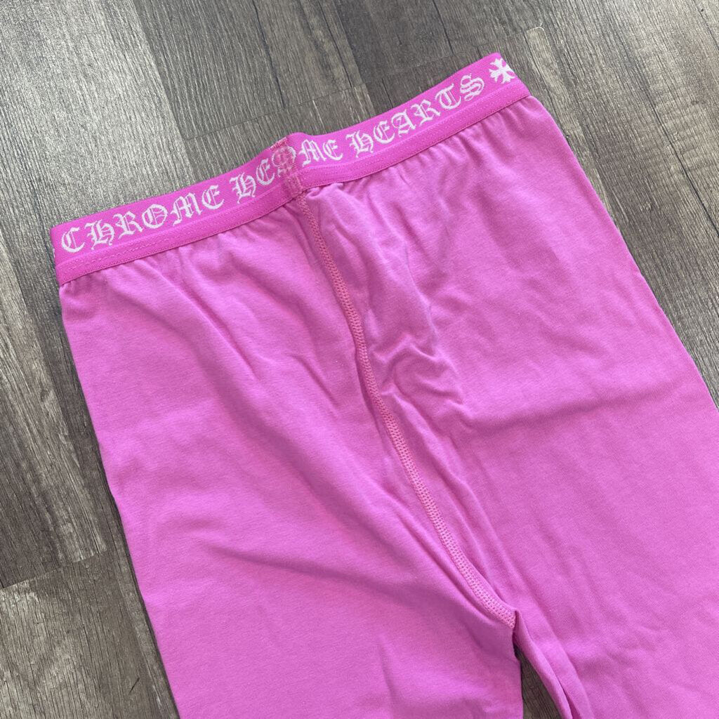 Chrome Heart Leggings Pink