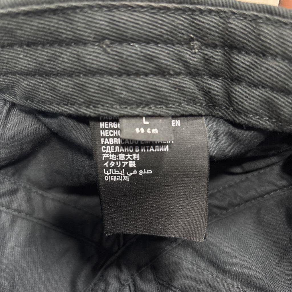 Balenciaga logo hat cap black