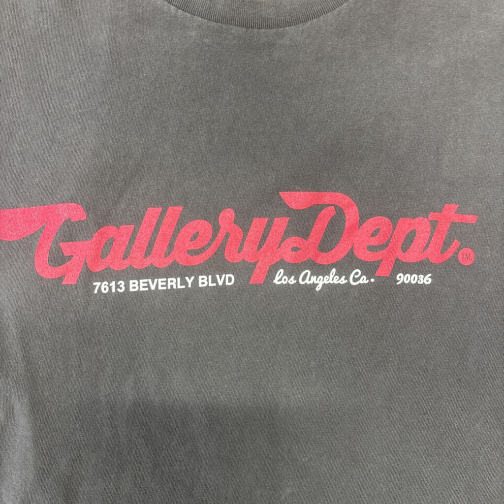 Gallery Dept. shirt Beverly blvd grey
