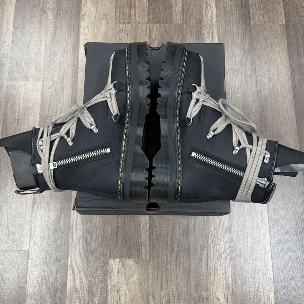 Rick Owens x Dr.martens 1460 mega lace quad boot