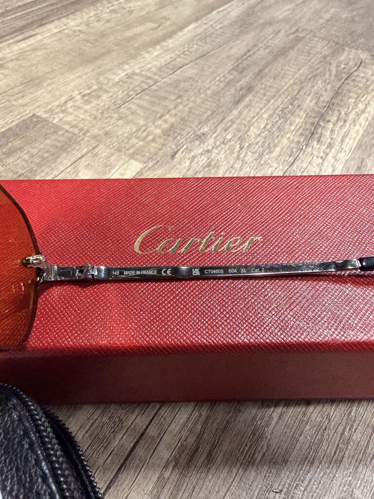 Cartier Yellow Sun Glasses