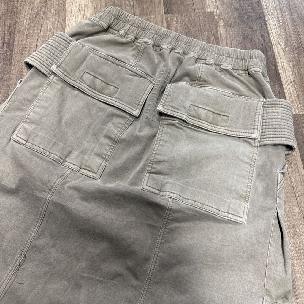 Rick owens cargo short pale green