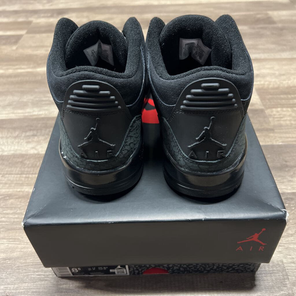 Jordan 3 black cat