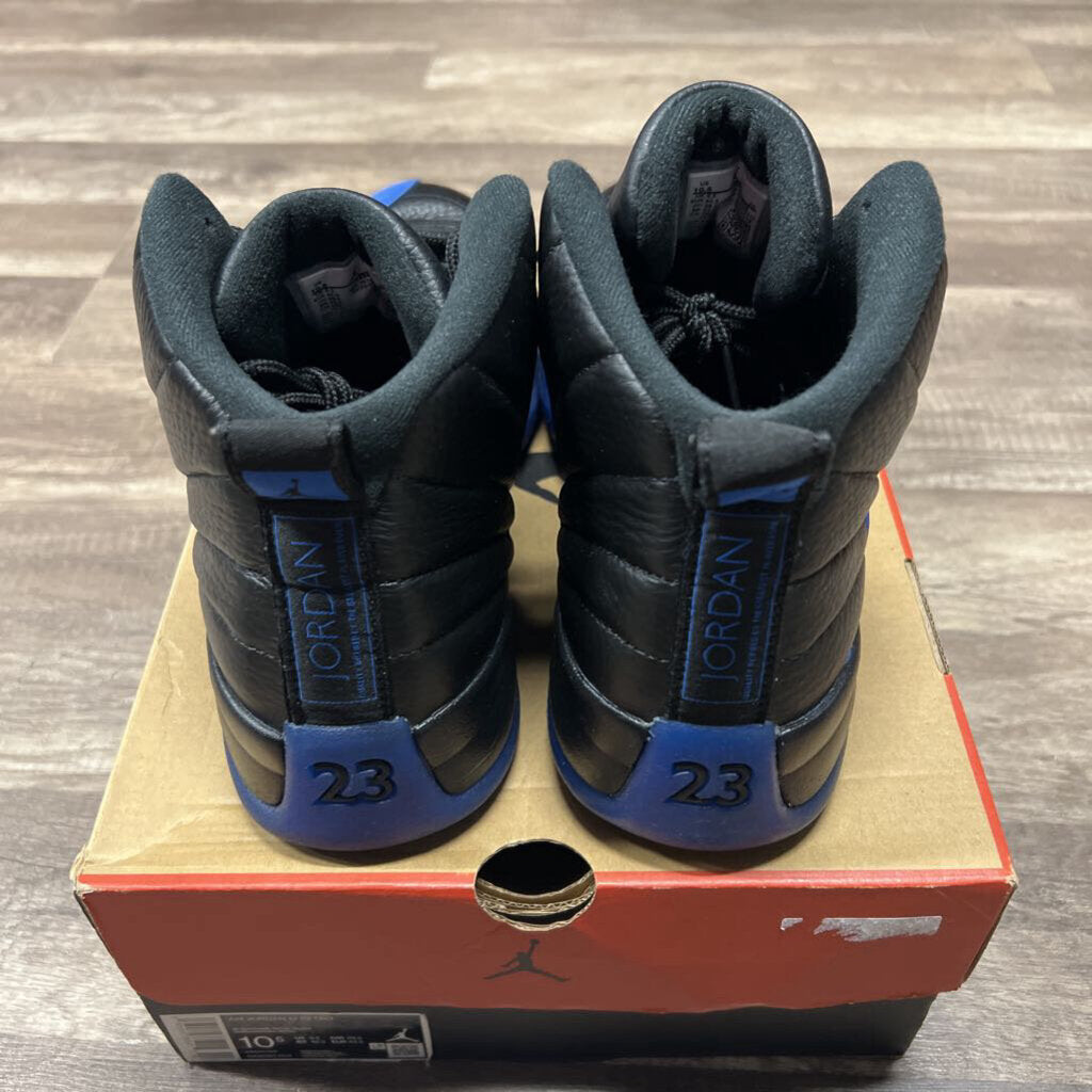 Jordan 12 blue black