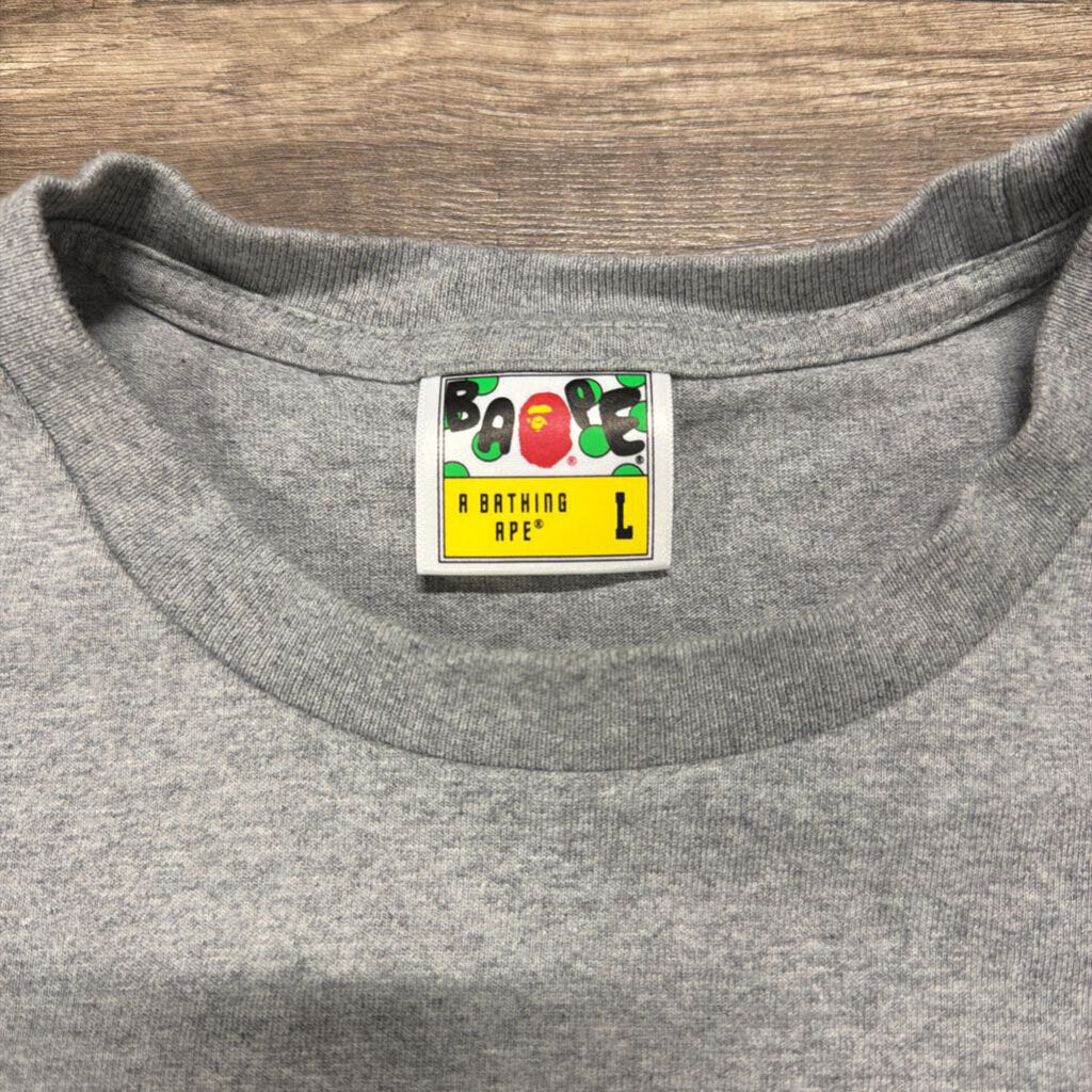 Bape shirt grey Busy works