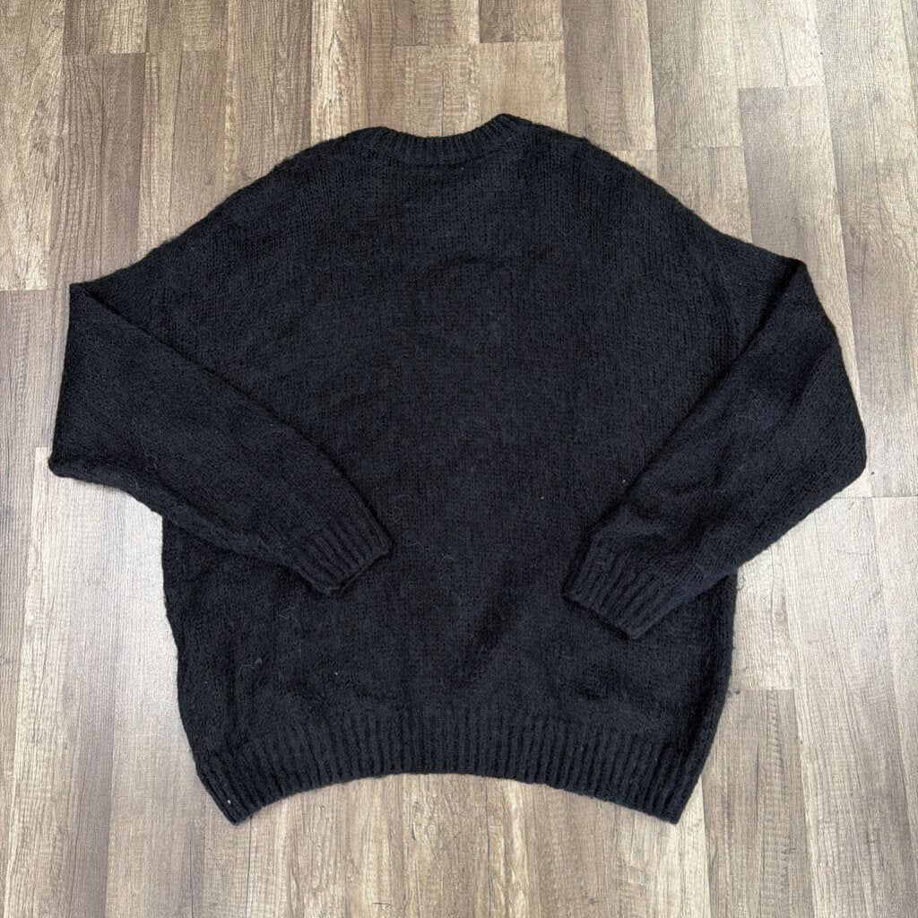 Saint Laurent Mohair Sweater Black