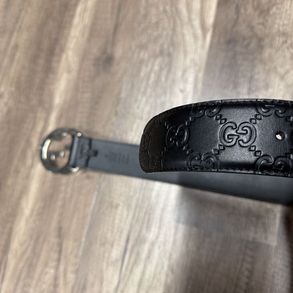 Gucci Belt Monogram Black