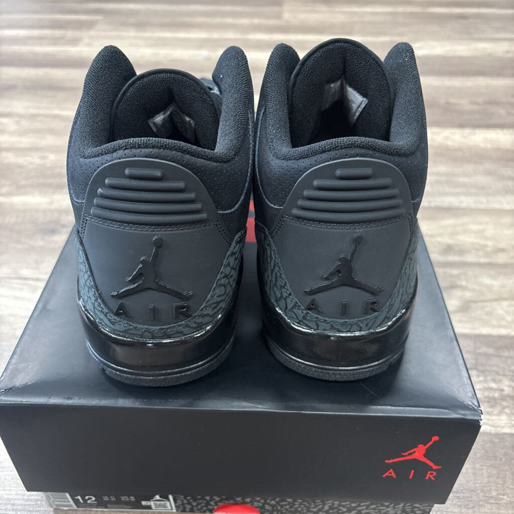 Jordan 3 black cat