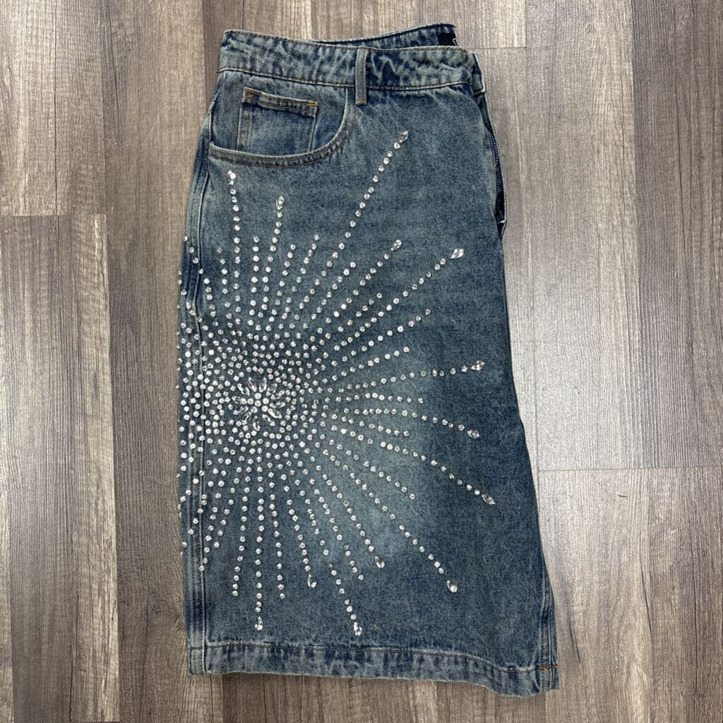 Vale rhinestone shorts
