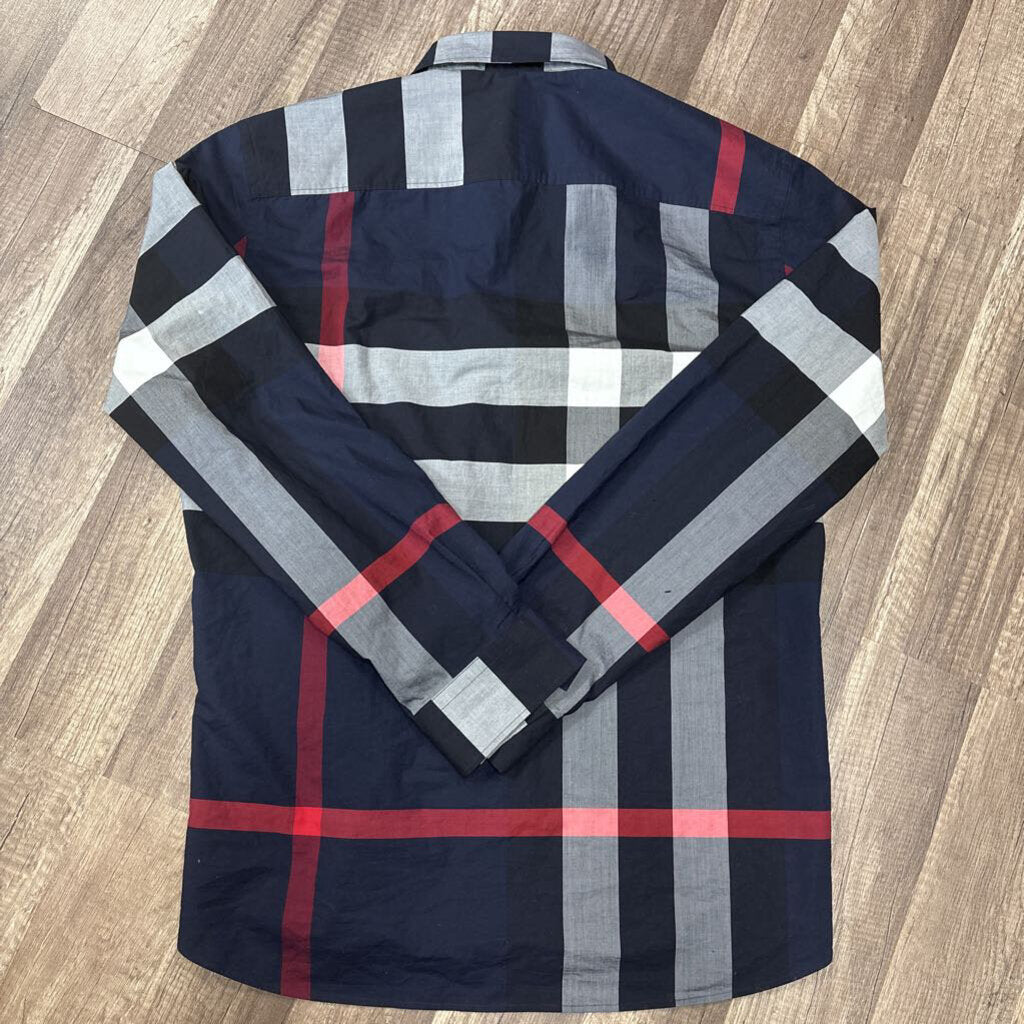 Burberry Button Down Navy