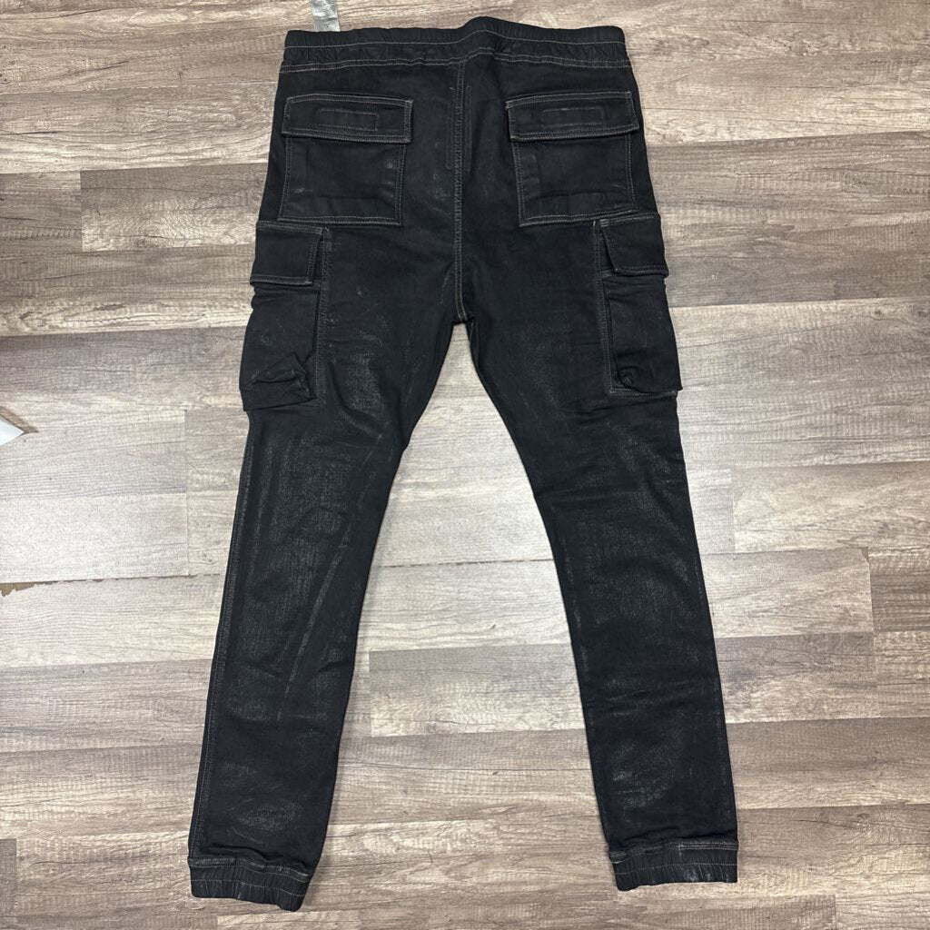Rick Owens Mastodon Cargo Pants Black