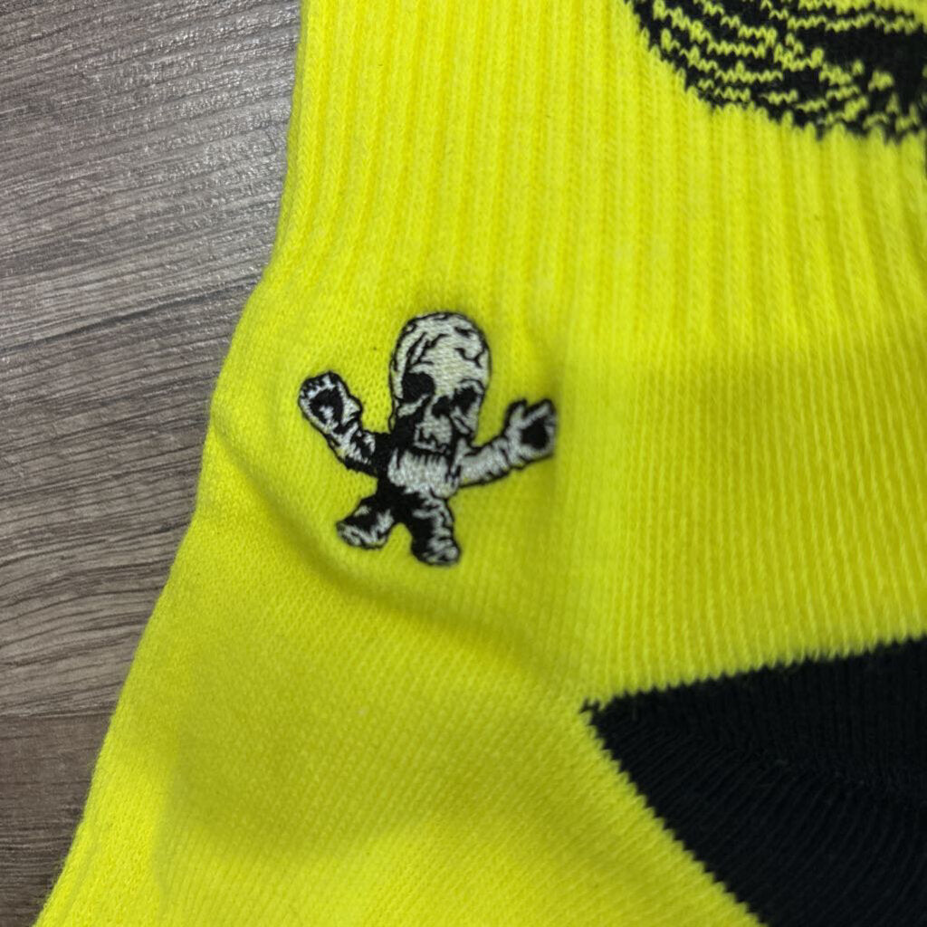Chrome Hearts Yellow Foti Socks