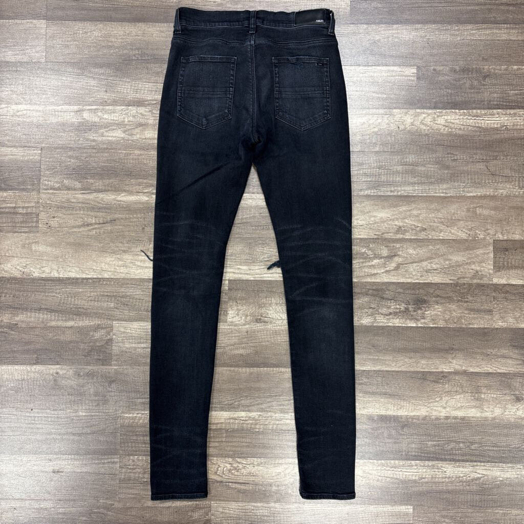 Amiri Jean mx1 black purple patch