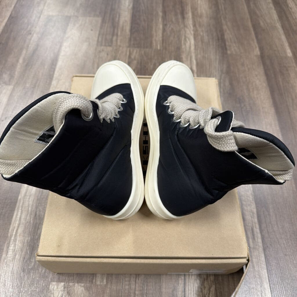 Rick Owens Padded Jumbo Lace High Black