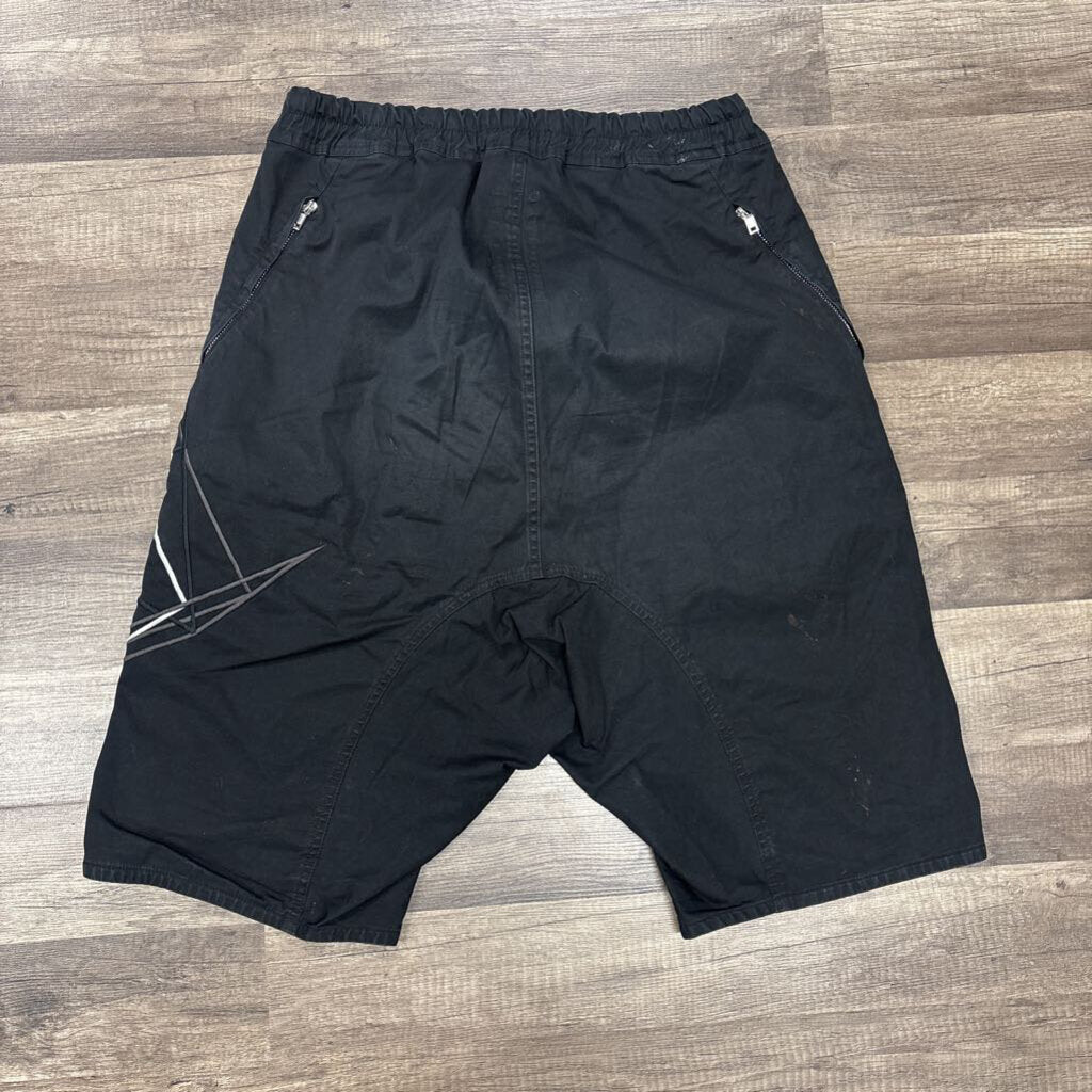 Rick Owens shorts black geometry