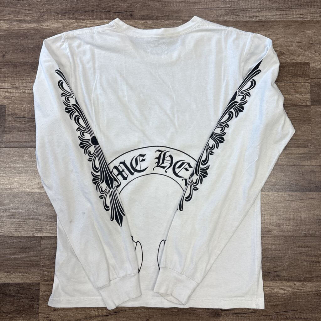 Chrome Hearts L/S Horseshoe White