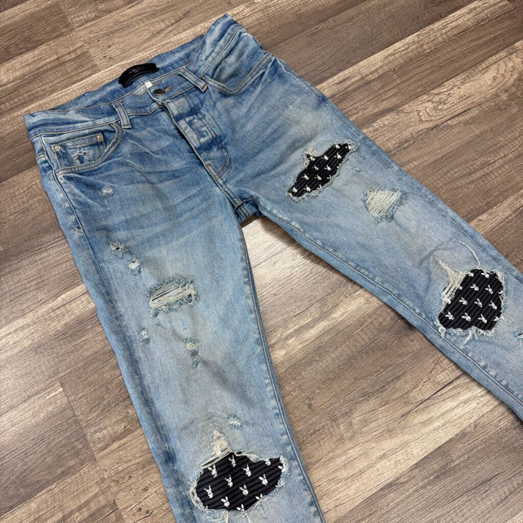 Amiri jean Playboy patch