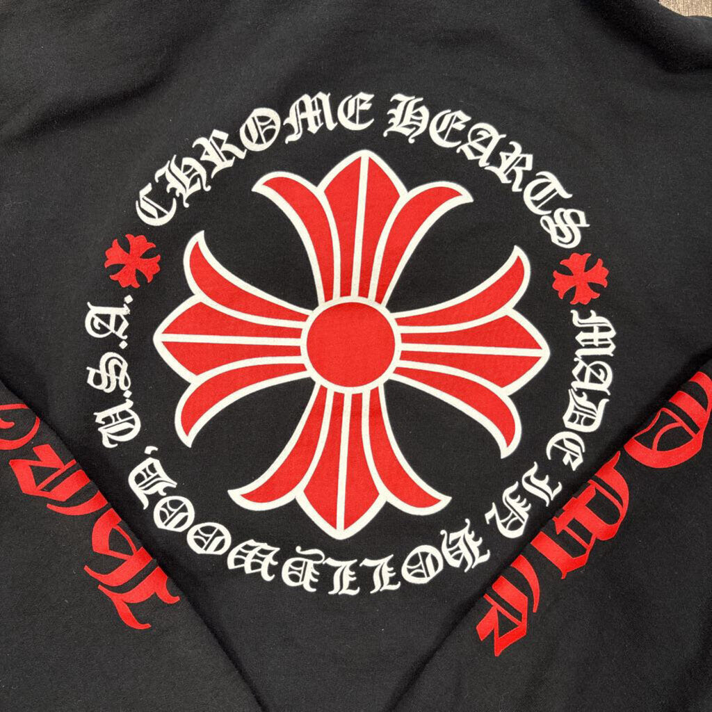 Chrome Heart Red Dagger Hoodie