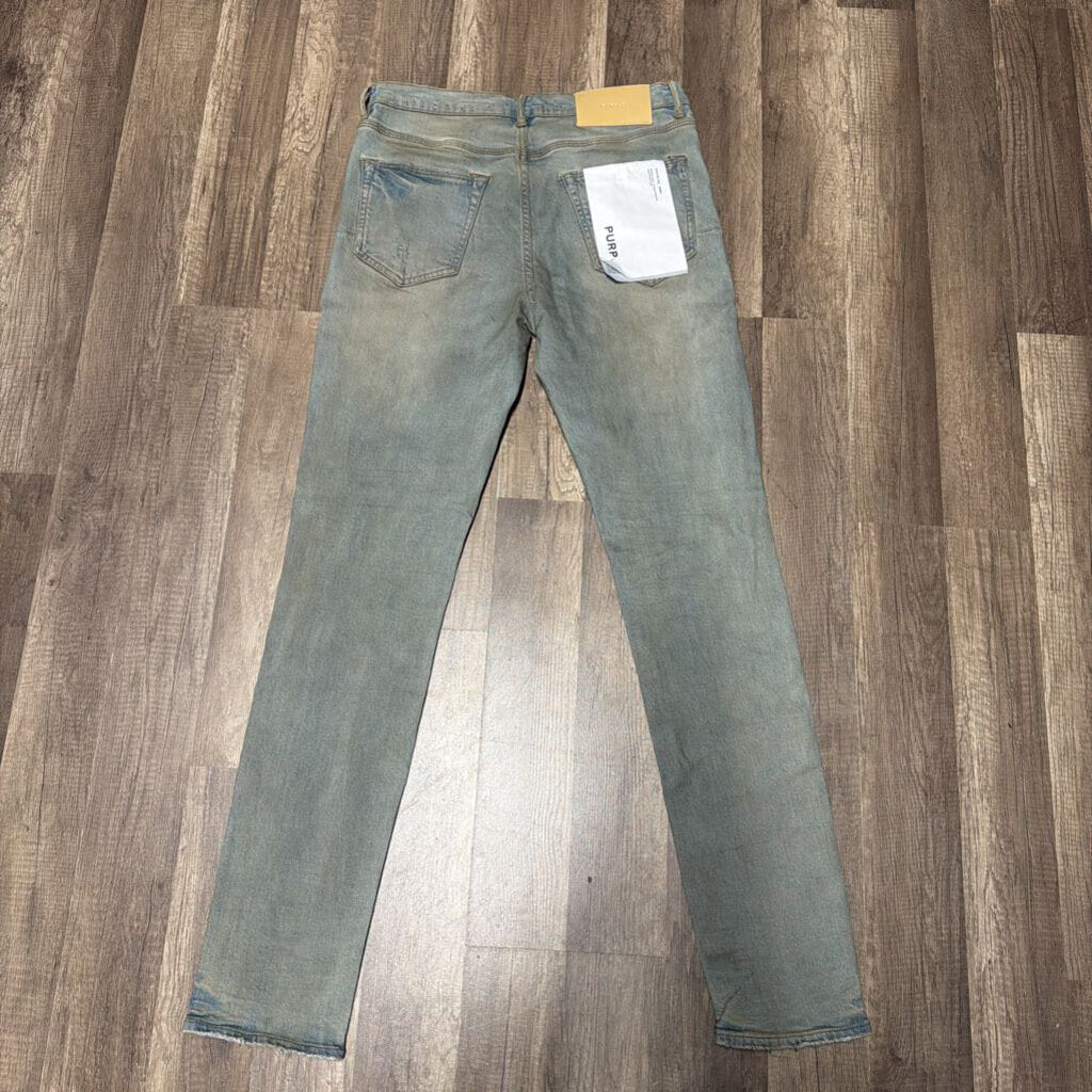 Purple Jeans Light Wash