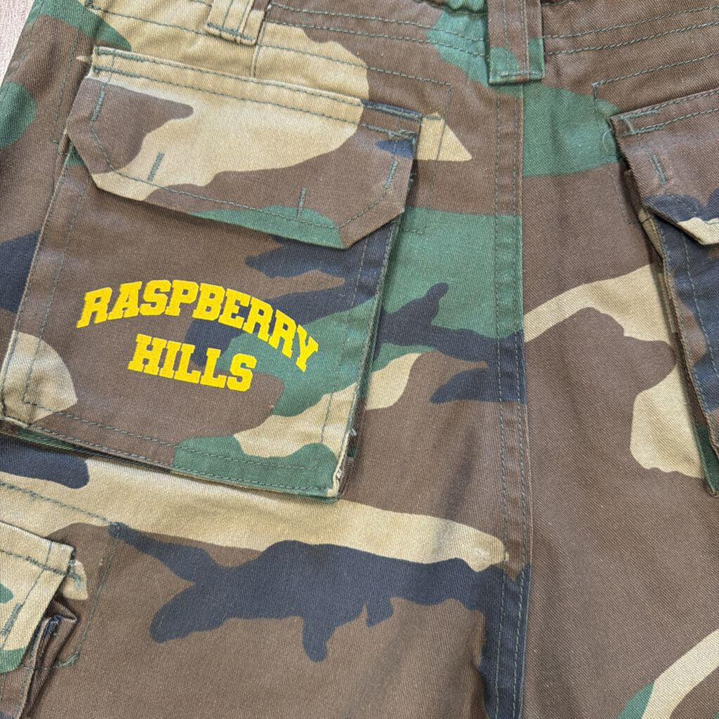 Raspberry Hills Camo Shorts
