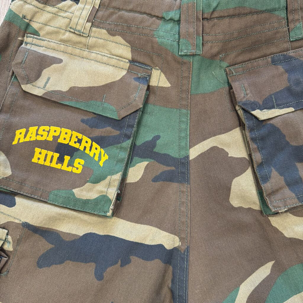 Raspberry Hills Camo Shorts