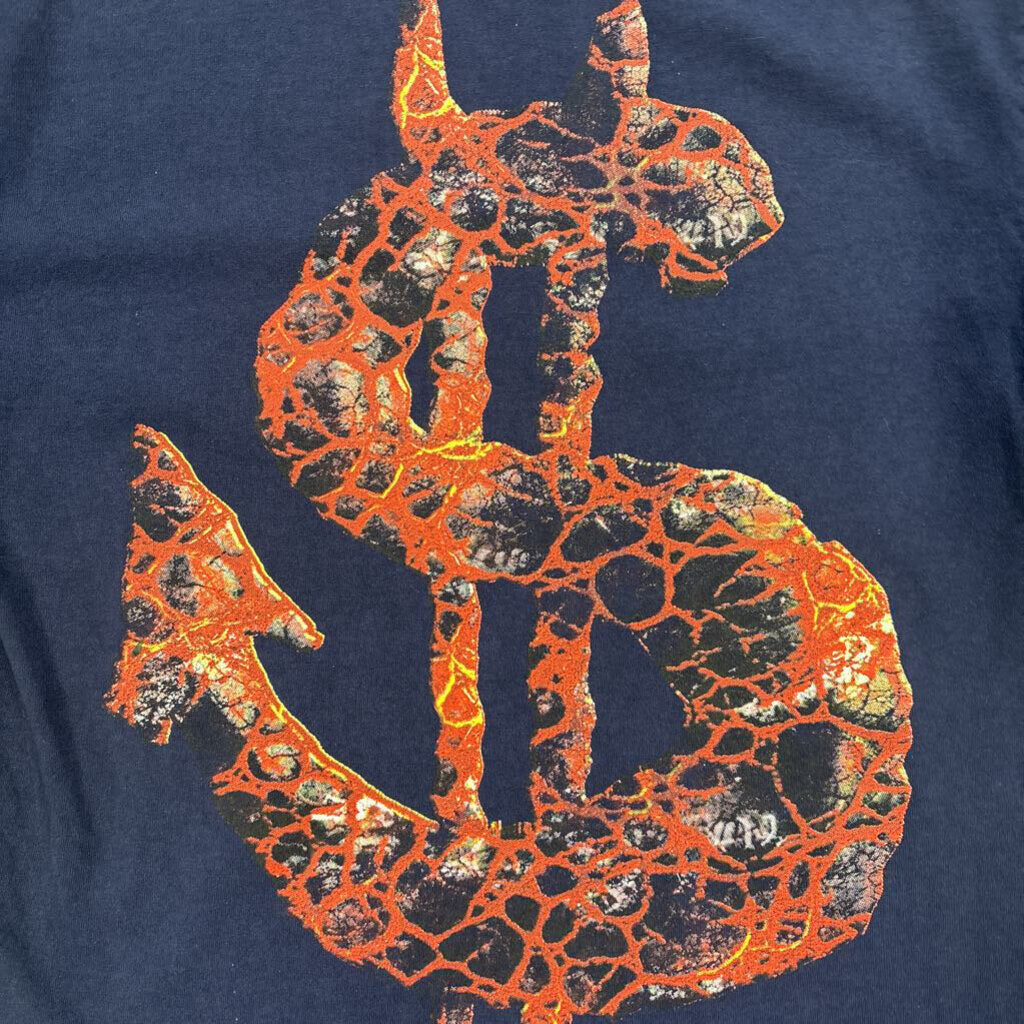 Saints Eyes Tee Navy