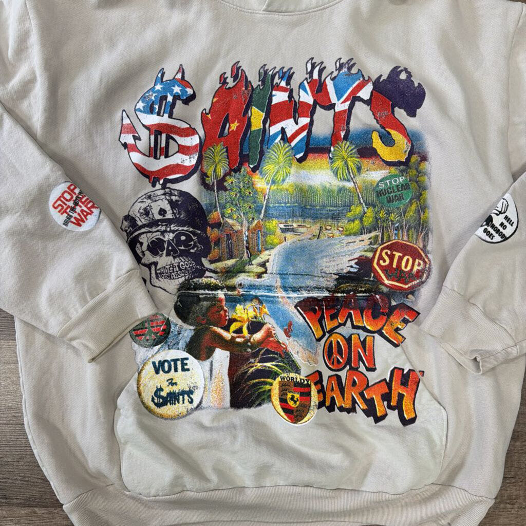 Saints Hoodie Worldly Activist