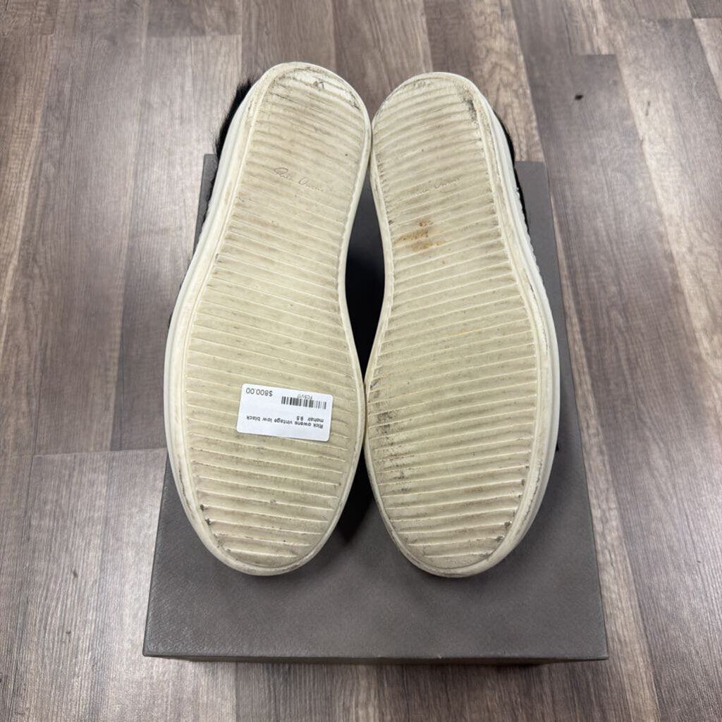 Rick owens vintage low black mohair