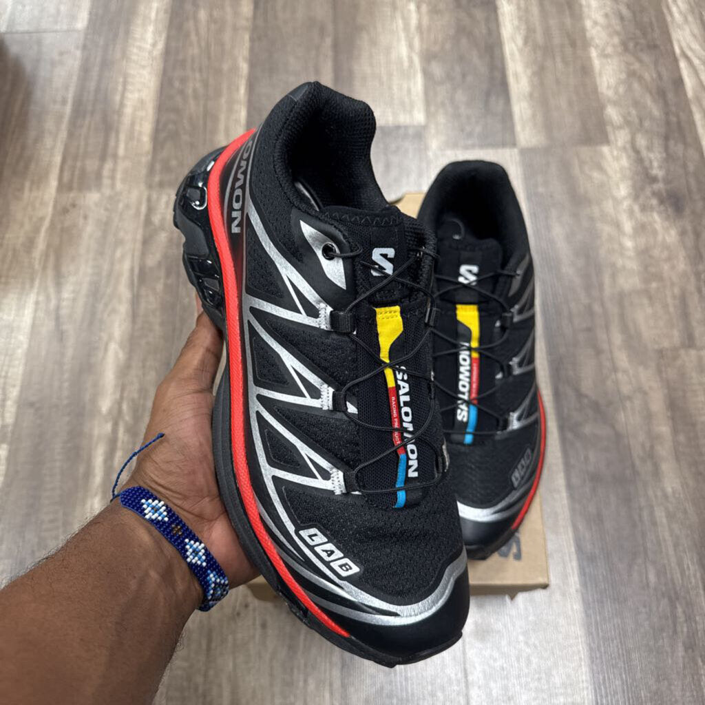 Salomon Xt-6 Black and Red