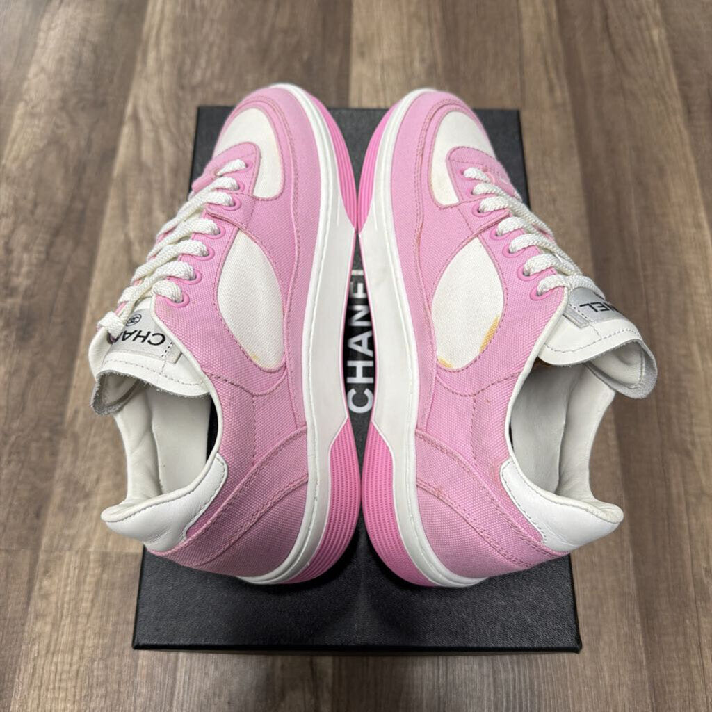 Chanel Trainer White Pink
