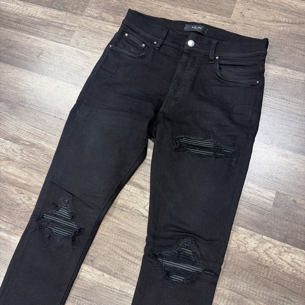 Amiri Jean Mx1 Black Patch