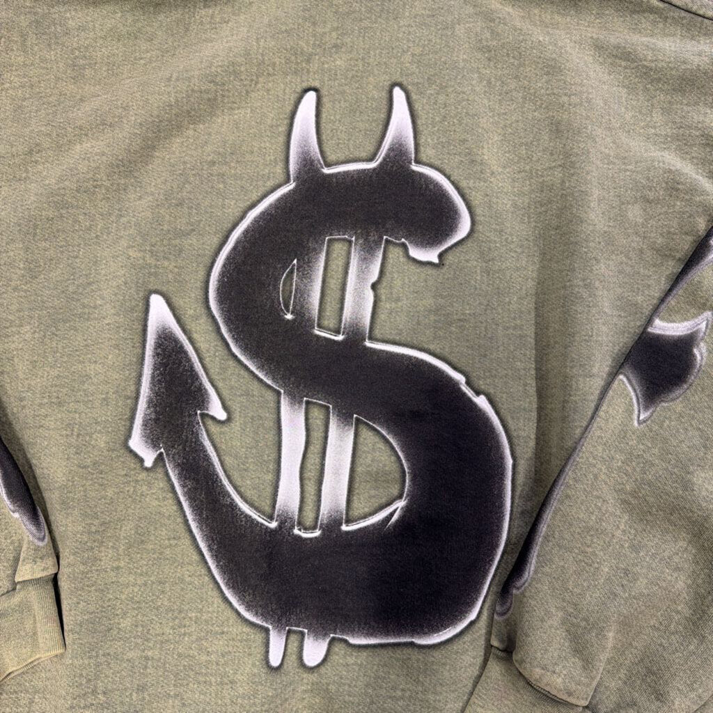 Saints Hoodie Green Dying Breed Hood