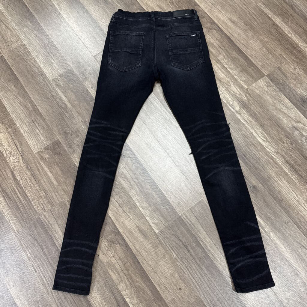 Amiri Jean Trasher Oblique Logo