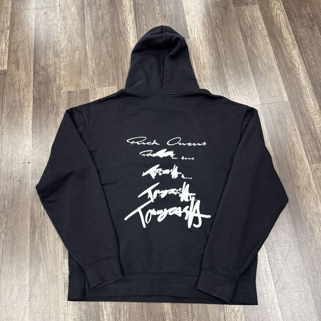 Rick Owens x Tommy Cash Hoodie Black