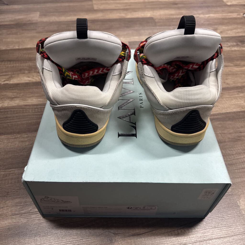 Lanvin Curb Sneaker White
