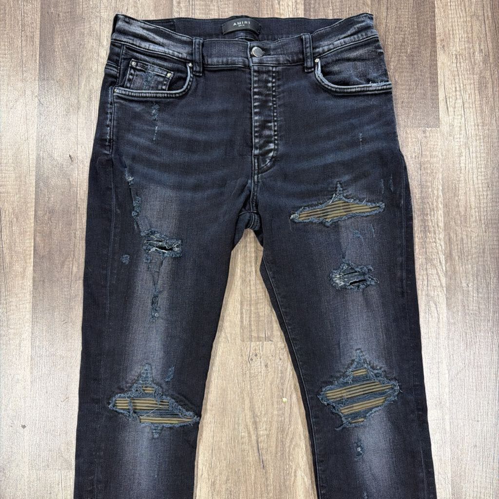 Amiri Jean Mx1 Black Green