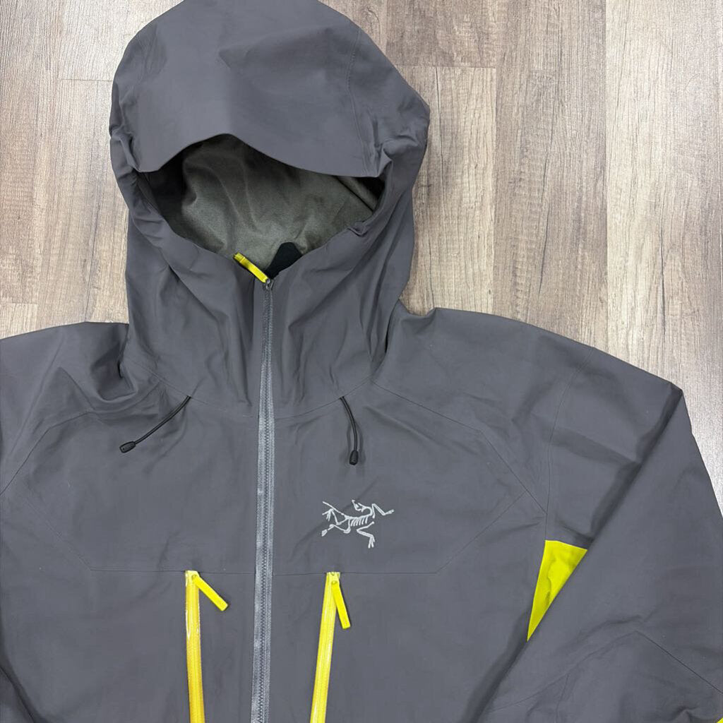 Arcteryx Jacket Beta Grey Neon