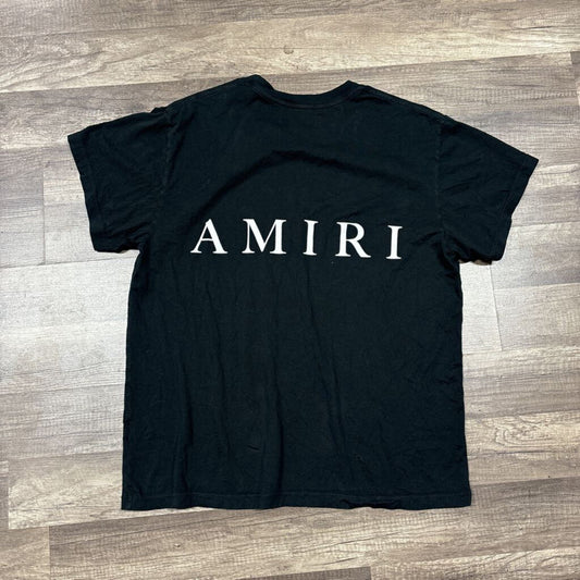 Amiri Shirt Black logo