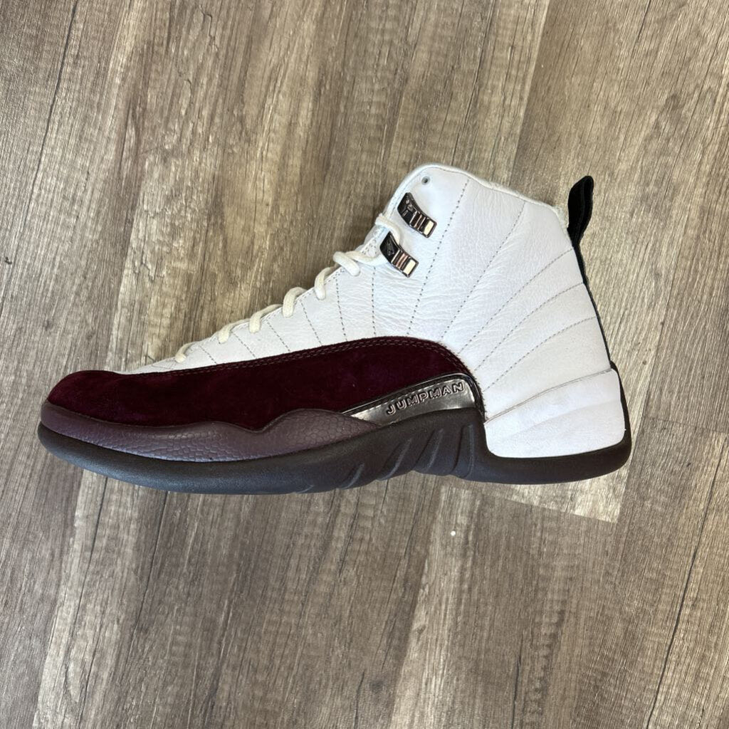 Jordan 12 a ma maniere white burgundy