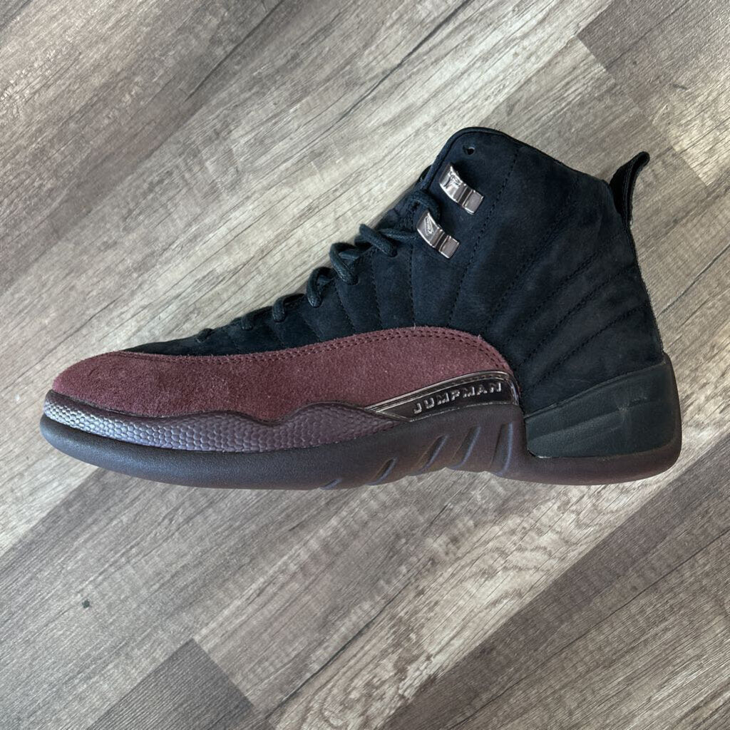 Jordan 12 a ma maniere black burgundy