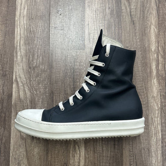 Rick Owens Ramones High Leather Black