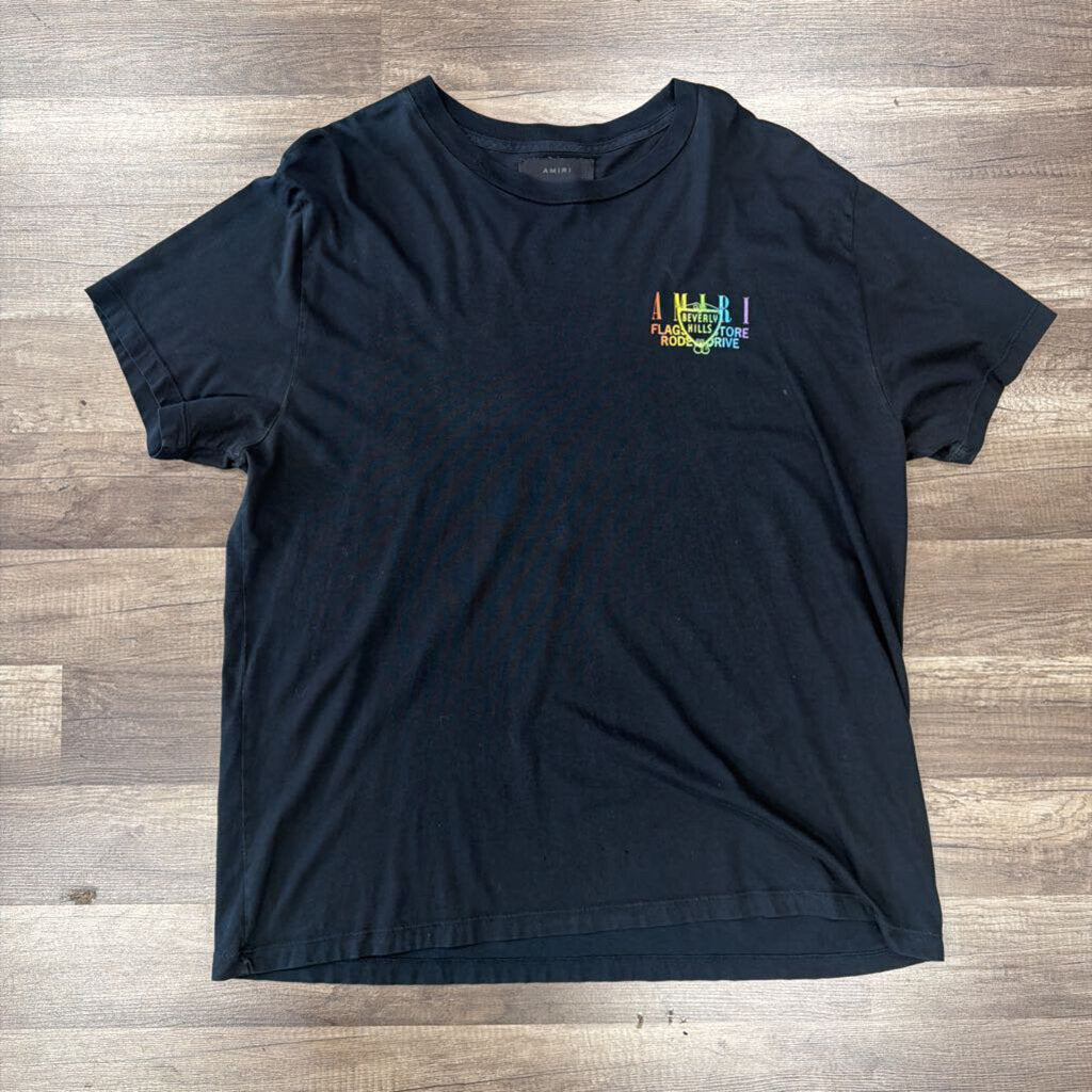 amiri shirt multi color Beverly Hills