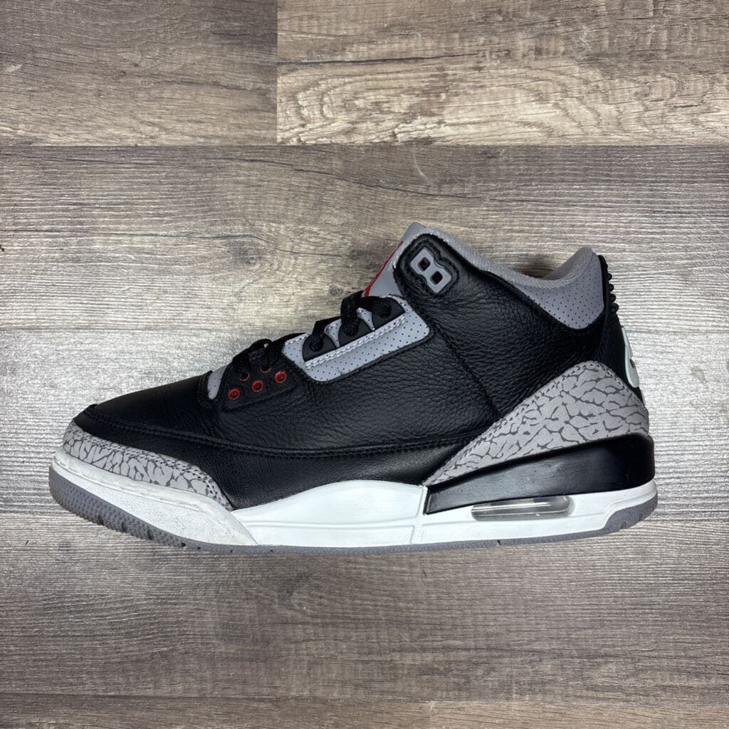 Jordan 3 Black cement