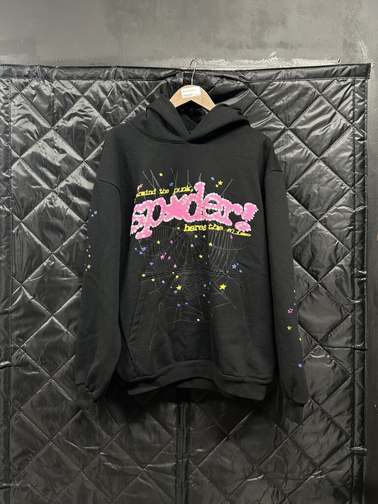 Sp5der black hoodie v2