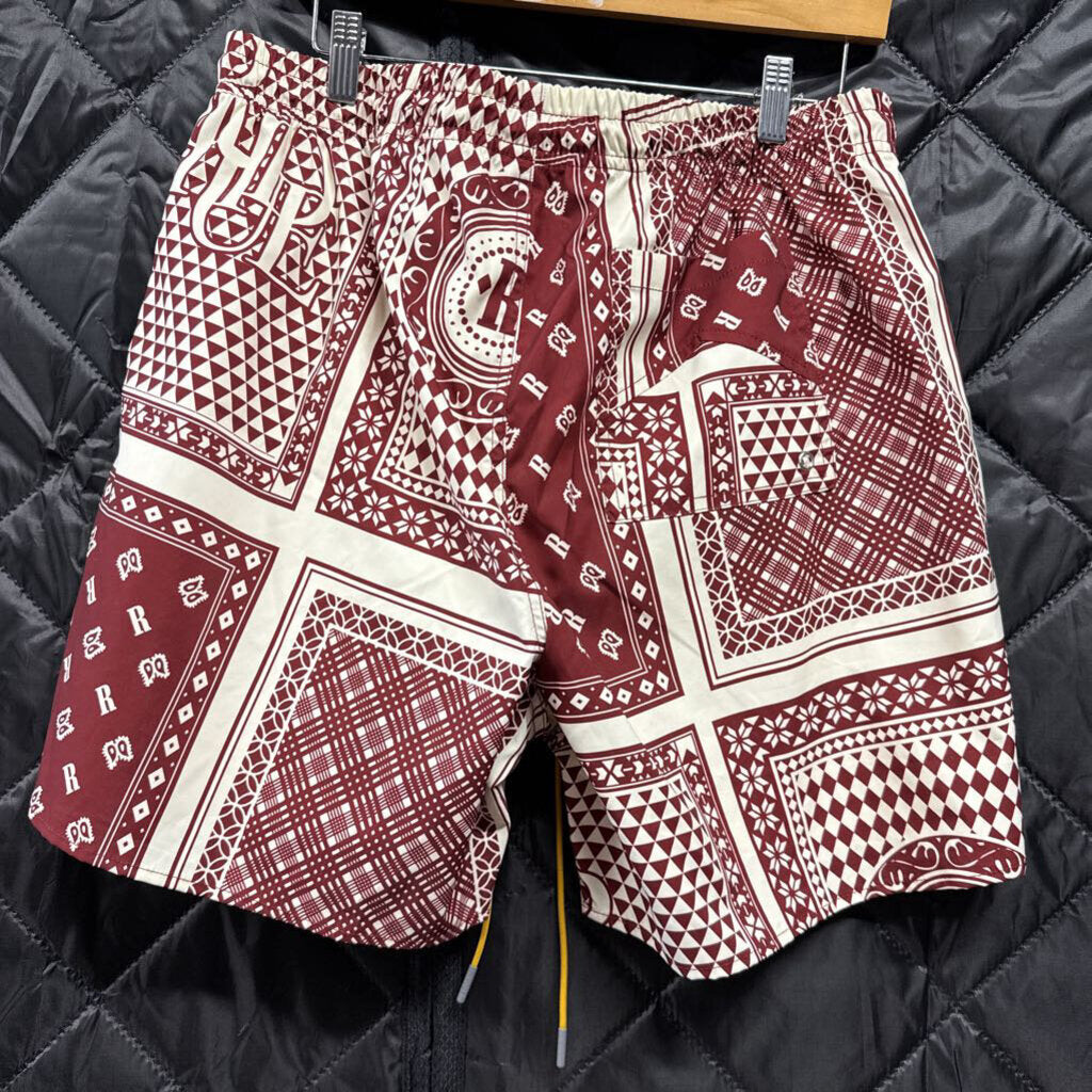 Rhude Card Print Shorts
