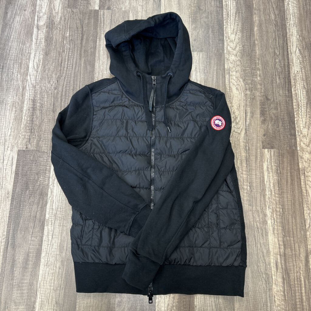 Canada goose knit puffer zip up