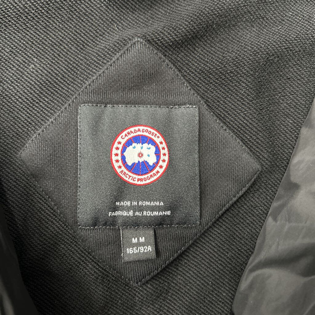 Canada goose knit puffer zip up